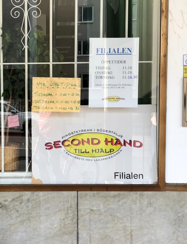 Second Hand Till Hjälp - Photo 1