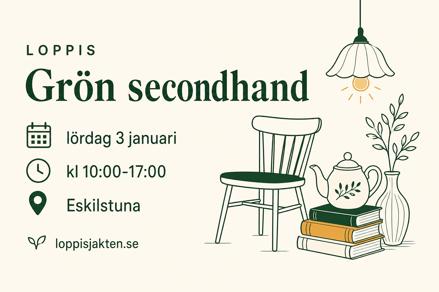 Grön secondhand - Photo 1
