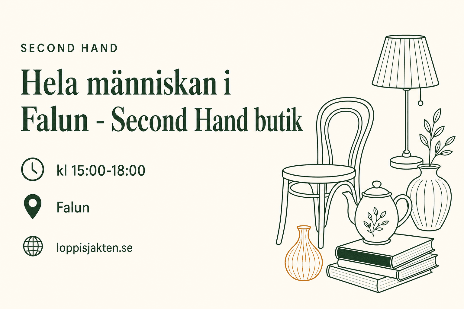 Hela människan i Falun - Second Hand butik - Photo 1